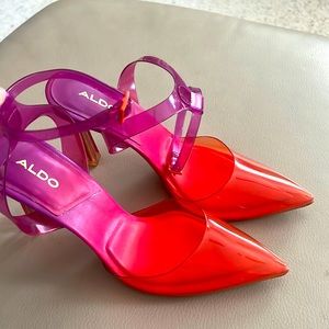 Aldo - ankle strap heels- size 8.5